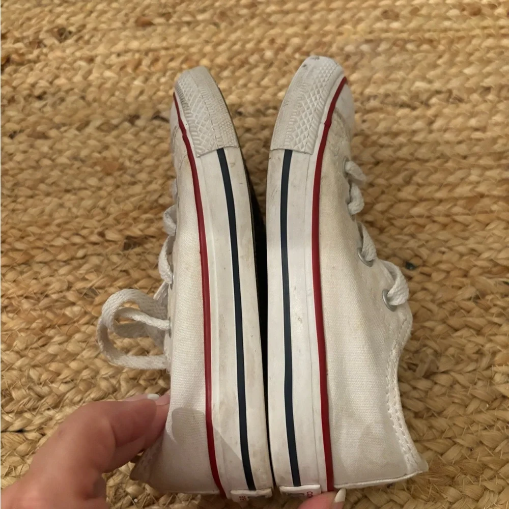 Converse‎ Chuck Taylor White Sneakers Infant Size 9
